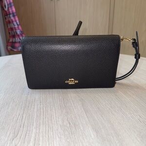 Coach Black Leather small bag